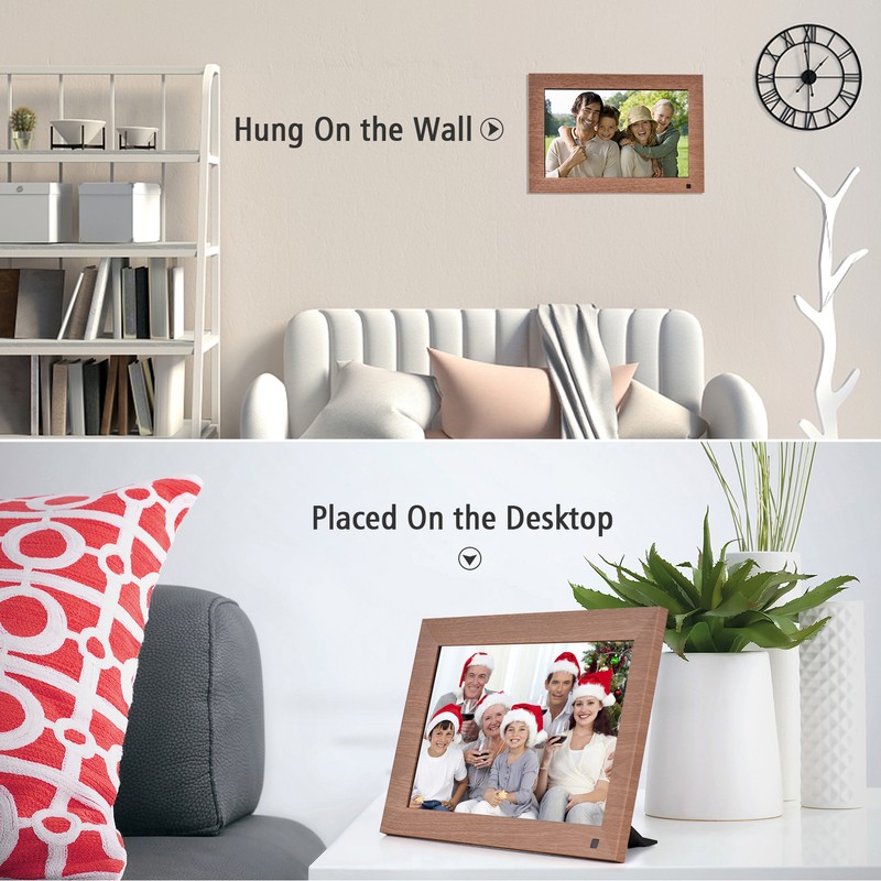 Andoer 10 Inch WiFi Digital Photo Frame Smart Digital Picture