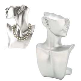 Exhibidor de Joyeria, Exhibidor de Collares, Exhibidores para Joyeria, Expositor de Collar Soporte de Joyería Busto de Joyería Expositor de Joyería Maniquí Colgante de Almacenamiento de Joyería