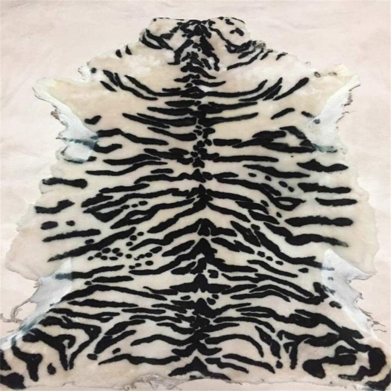 yingda1992 Area Rug Chic Style White Tiger Leopard Printed Australia
