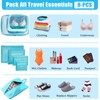 8 Set Packing Cubes for Travel Luggage Packing Bags Reusable