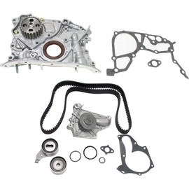 Garage-Pro Timing Belt Kit W/Oil Pump fits DOHC 2.2L Replacement for Toyota Camry 1992 1993 1994 1995 1996 1997 1998 1999 2000 2001 Toyota Solara 1999-2001