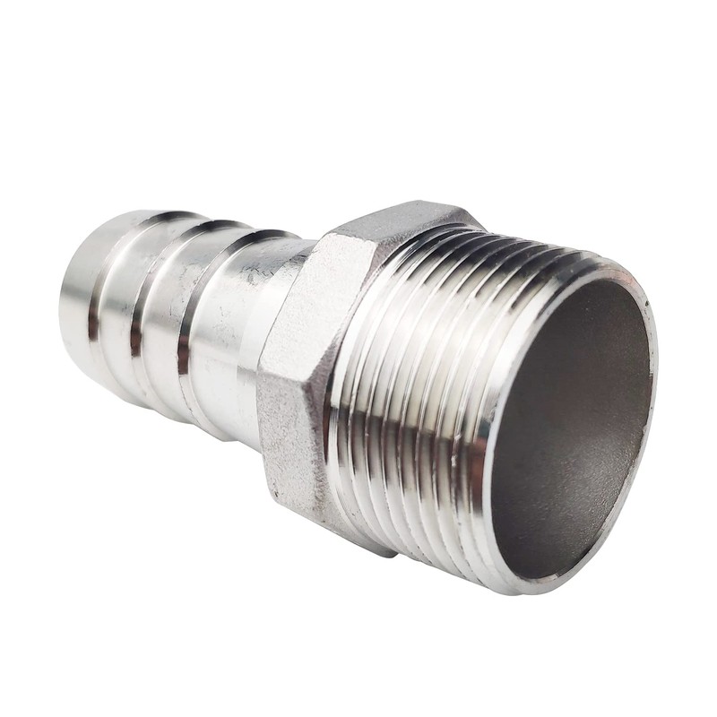 LOZOME 1-1/4" Male Thread to OD 32mm Barb Hose Pipe