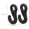 VICASKY 20Pcs Multi Function Tent Fixing Hooks Durable Outdoor Cord