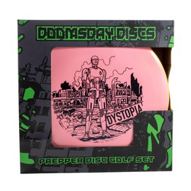 Doomsday Prepper Disc Golf Set | 4 Discs with Mini Starter Set with Putter, Midrange, and Two Drivers