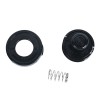 Manufacture-Factory New Trimmer Line Cap Spring Replacement Spool For Black