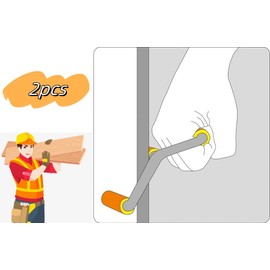 2 x Plate Carrier with Carry Handle (Two-Component Handle for Secure Hold, Pairs) Board Lifter Iron Plasterboard Gripper Panel Carrier Plate Gripper for Handy Transport