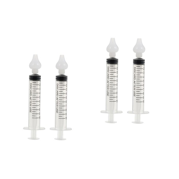 Baluue 4 Sets Nose Irrigators for Boys and Girls Adults
