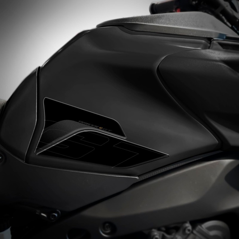 Az Graphishop 3D Resin Side Tank Pads Compatible with Yamaha