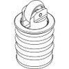 HAWA Clipo/Combino Floor Guide (Sliding Door Fitting), Accessories for Sliding