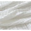 DerF HOME Muslin Blanket White 150 x 200 cm -