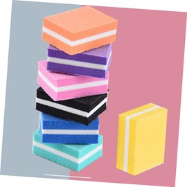 BIUDECO Miniature Sponge Nail Buffing 21pcs Tofu Shape Files for Nail Care Manicure