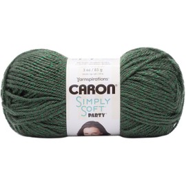 Caron Yarn Simply Soft PAR DK, Dark Sage Sparkle