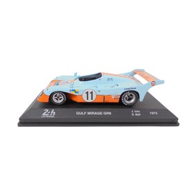 OPO 10 - 1/43 Scale Model Car Compatible with Gulf Mirage GR8 Winner Le Mans 1975 - 24LM25