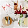 Peacoblue Colorful Fruits Chapstick Labels for Tube, Lip Balm Sticker