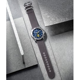 BINLUN Watch Band, Canvas Watch Strap, Quick Release Cloth Watch Strap, Double Layer Fabric, Replacement Strap, Breathable, Adjustable, Unisex, 0.7 inch (18 mm), 0.8 inch (20 mm), 0.9 inch (22 mm), 24