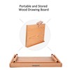 Falling in Art 5-Position Wood Drafting Table Easel Drawing and