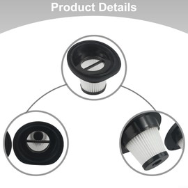 Washable Replacement Filters for VacLife VL188 VL189 Cordless Vacuum Cleaner, Vacuum Cleaner Filters Reusable Replacement (8 PACK)