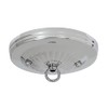 B&P Lamp® Nickel Plated Steel Canopy Kit, 5-1/8 Inch Diameter