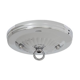 B&P Lamp® Nickel Plated Steel Canopy Kit, 5-1/8 Inch Diameter