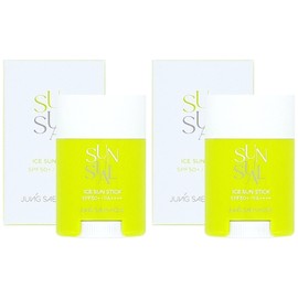 Jeong Saem Mool Sunsual Ice Sun Stick 16g x 2 Light application without worrying about white cast / 정샘물 선슈얼 아이스 선스틱 16g x 2개 백탁 걱정 없는 가벼운 발림성