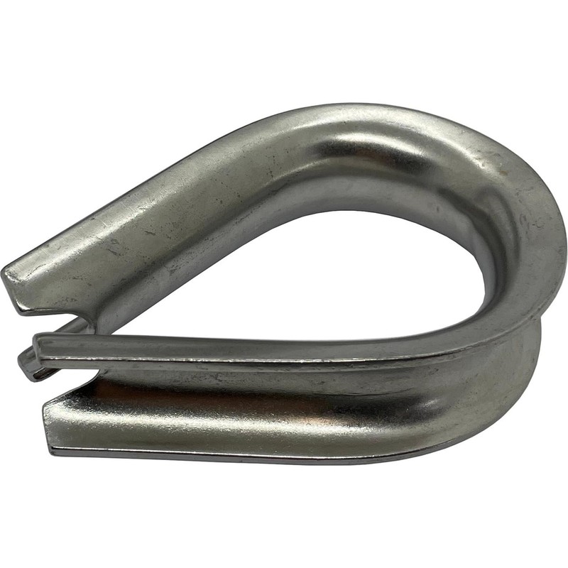 Wire Rope Thimble Stainless Steel V2A 304 20 mm Rust-Proof