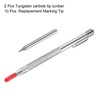 HARFINGTON 2Pcs Tungsten Carbide Tip Scriber Clip Etching Engraving Pen