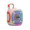 WorryFree Gadgets 10W Portable Speaker with RGB Lights, Big Bass
