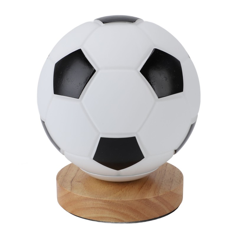 Soccer 3D Lamp Night Light with Remote Control Timer Soft
