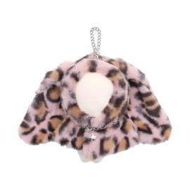 Wego Women's Animal Leopard Kigurumi Cape, 5.9 inches (15 cm), Sewing Clothes, Cute, Pink