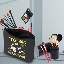 Stage Manager Cosmetic Bag Tech Bag of Magical Things Cosmetic Bag Stage Play Gift Theater Lover Gift (Tech Bag B)