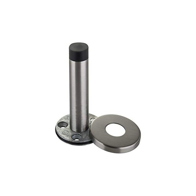 1 x Stopla® Wall Door Stopper Grande Stainless Steel Extra