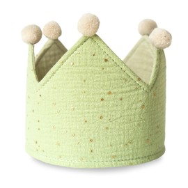 Papierdrachen Muslin Crowns with Gold Accents Mint - Set 03