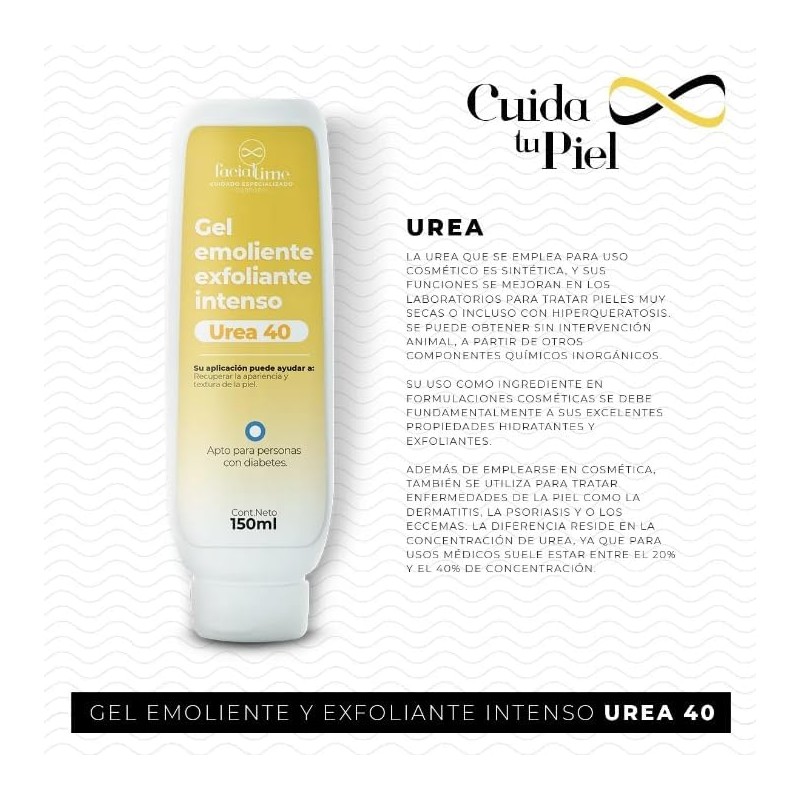Gen?rico Kit de 3 Urea 40 Facial Time con Vitamina