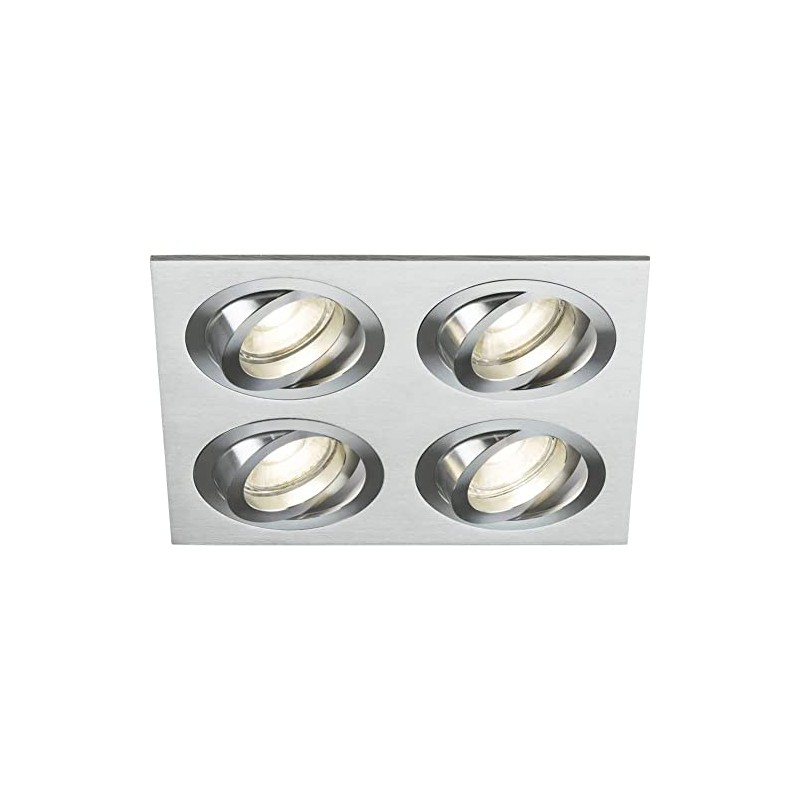 Knightsbridge Downlight, Aluminium, Brushed Chrome