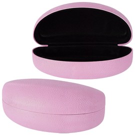 PG6 Women Leather Extra Large Glasses Case for Most Sunglasses and Eyeglasses