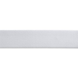 Prym Elastic-Band weich 30 mm weiß, 57% PES 43% ED