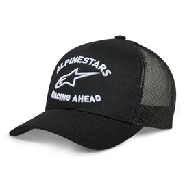 Alpinestars Men's Heritage Trucker Hat Baseball Cap, black / white