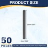 uxcell 50Pcs 2mm x 22mm Dowel Pins, 304 Stainless Steel