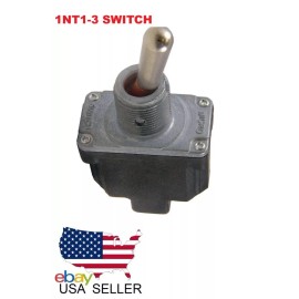 Honeywell 1NT1-3 TOGGLE SWITCH SPDT ON-NONE-ON SEALED 3 CONTACTS  HONEYWELL