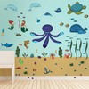 Ocean Wall Stickers for Under The Sea Theme Wall Mural