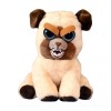 Feisty Pets Manny Macho Stuffed Dog Plush Animal 8.5” Pug