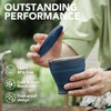 TakeToday Collapsible Travel Cup - Silicone Foldable Water Cup, BPA-Free