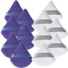UNIVERSOENLÍNEA.COM | Set 12 Esponjas Puffs Blender Polvo Triángulo Maquillaje