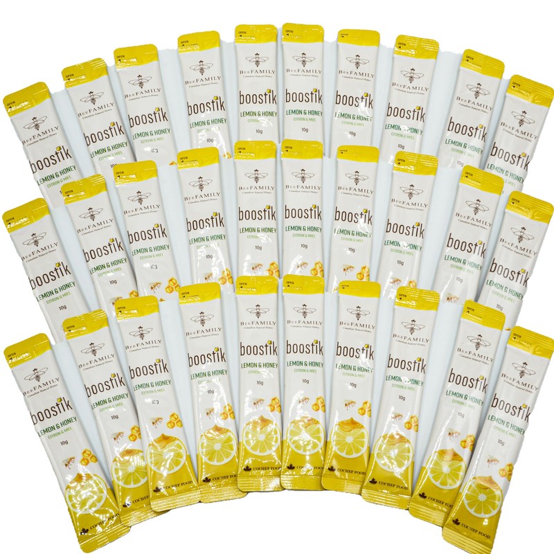 BeeFamily - Lemon Honey Boostik 500g Multi Pack