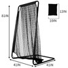 PGL 41x81in Football Kicking Cage Net, Heavy Duty Football Throwing
