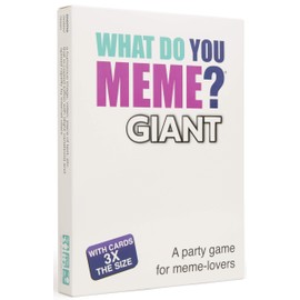 WHAT DO YOU MEME? Giant Edition - The Hilarious Adult Party Game for Meme Lovers