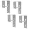Solar Panel Bracket Balcony, Solar Panel Holder Hook Balcony, Stainless