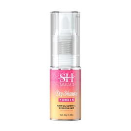 Dry Shampoo Powder, Oil Absorbing, Volumizing, Fresh Scent for All Hair Types, Powder Dry Shampoo for Women Dark & Light hair, No Water Needed, Small Size Suitable for Travel, 25G