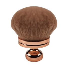 Extra Large Blend & Blur Body Makeup Brush for Self Tanner, 3.2inch Wide Head Kabuki Brush, Leg Makeup & Bronzer Self Tan Back Applicator - Rose Gold
