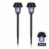 2/12-Pack Solar Bug Zapper Garden Lights – Automatic Outdoor Flying-Insect